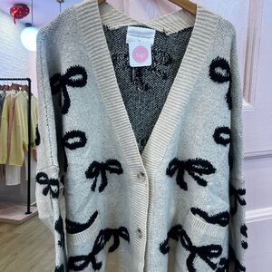 Panache Bow cardigan Design NEW!